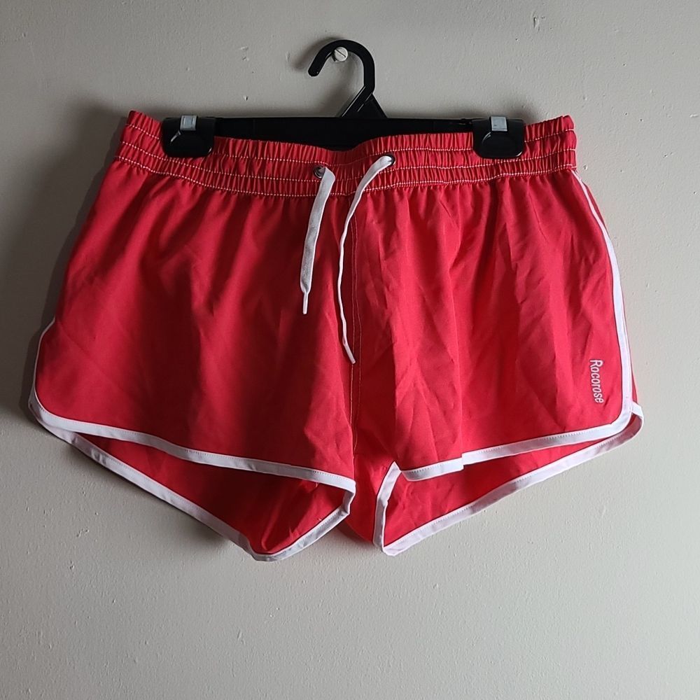 Rocorose orange workout shorts Size XL